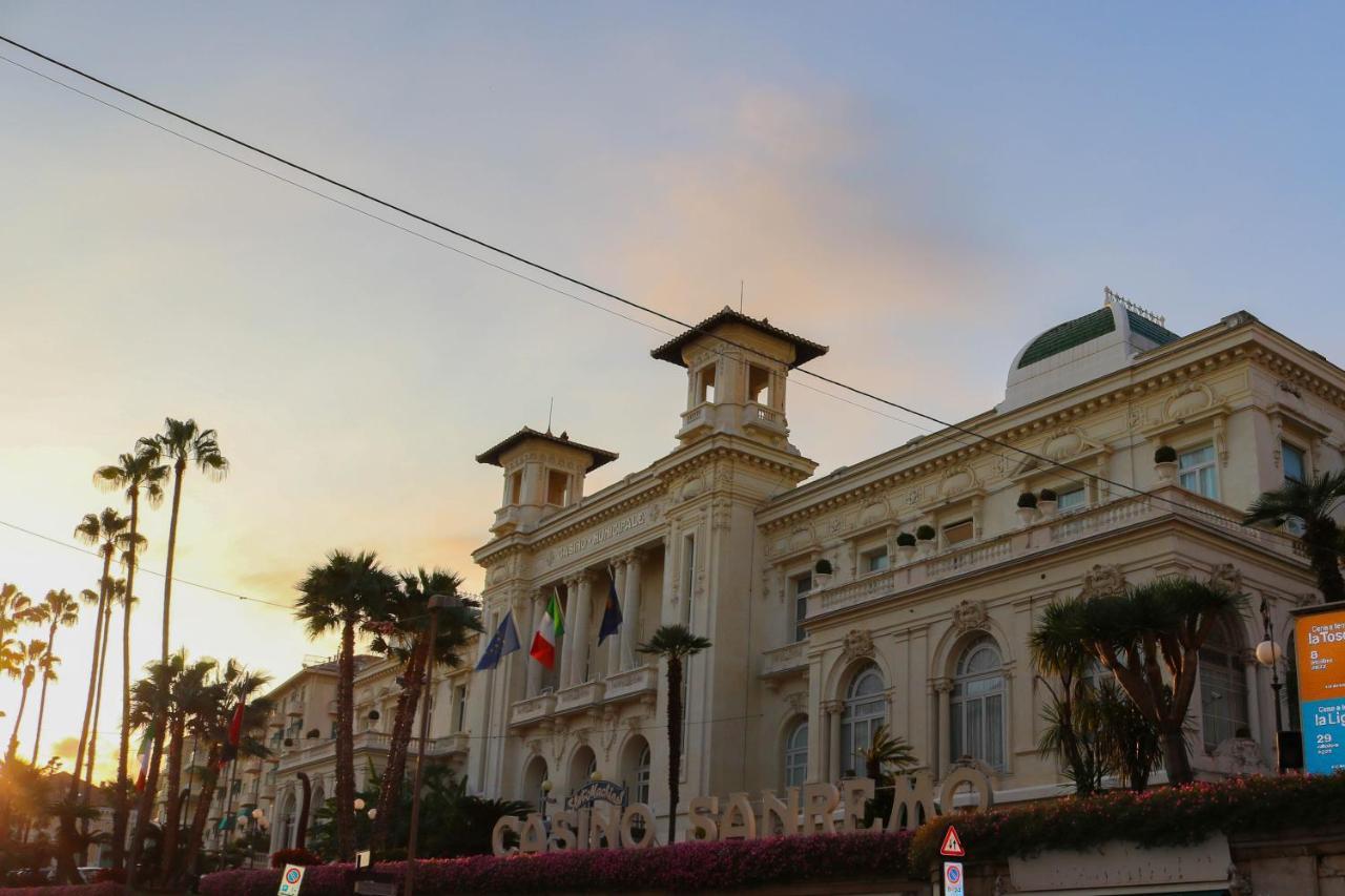 H11 Sanremo Casino - Centro - Parcheggio Leilighet Eksteriør bilde